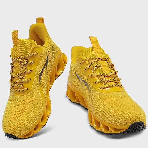 Yellow Flame Running Shoes - Picture 7 of 7